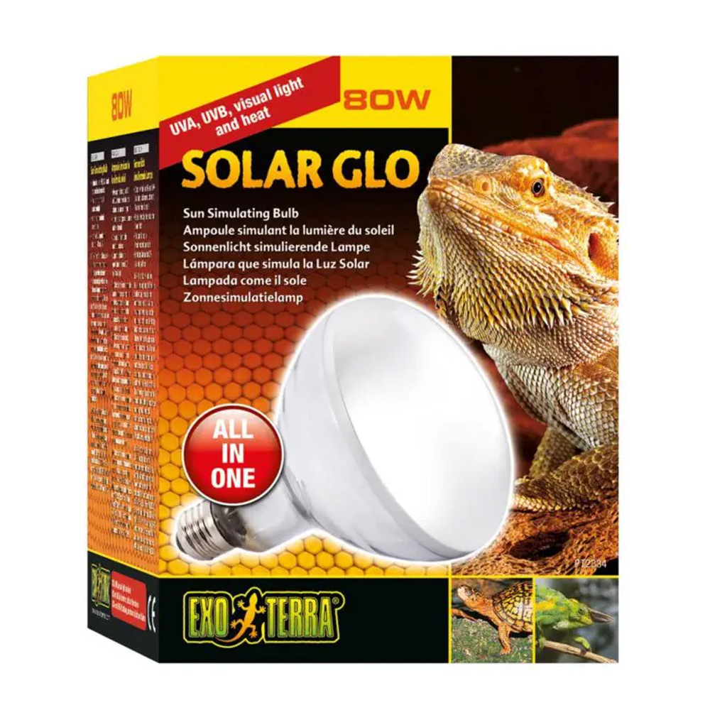 Exo Terra Solar Glo 80W Rtęciowa Żarówka Słoneczna do Terrarium